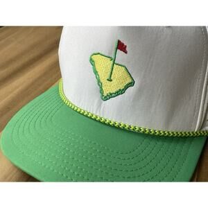 South Carolina Masters Golf Rope Hat Lowcountry SC Outline Embroidered SnapBack